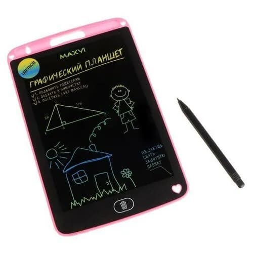 Графический планшет Maxvi MGT-01 pink