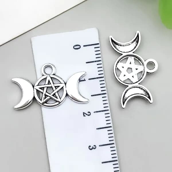 Подвеска в виде креста и звезды 10pcs