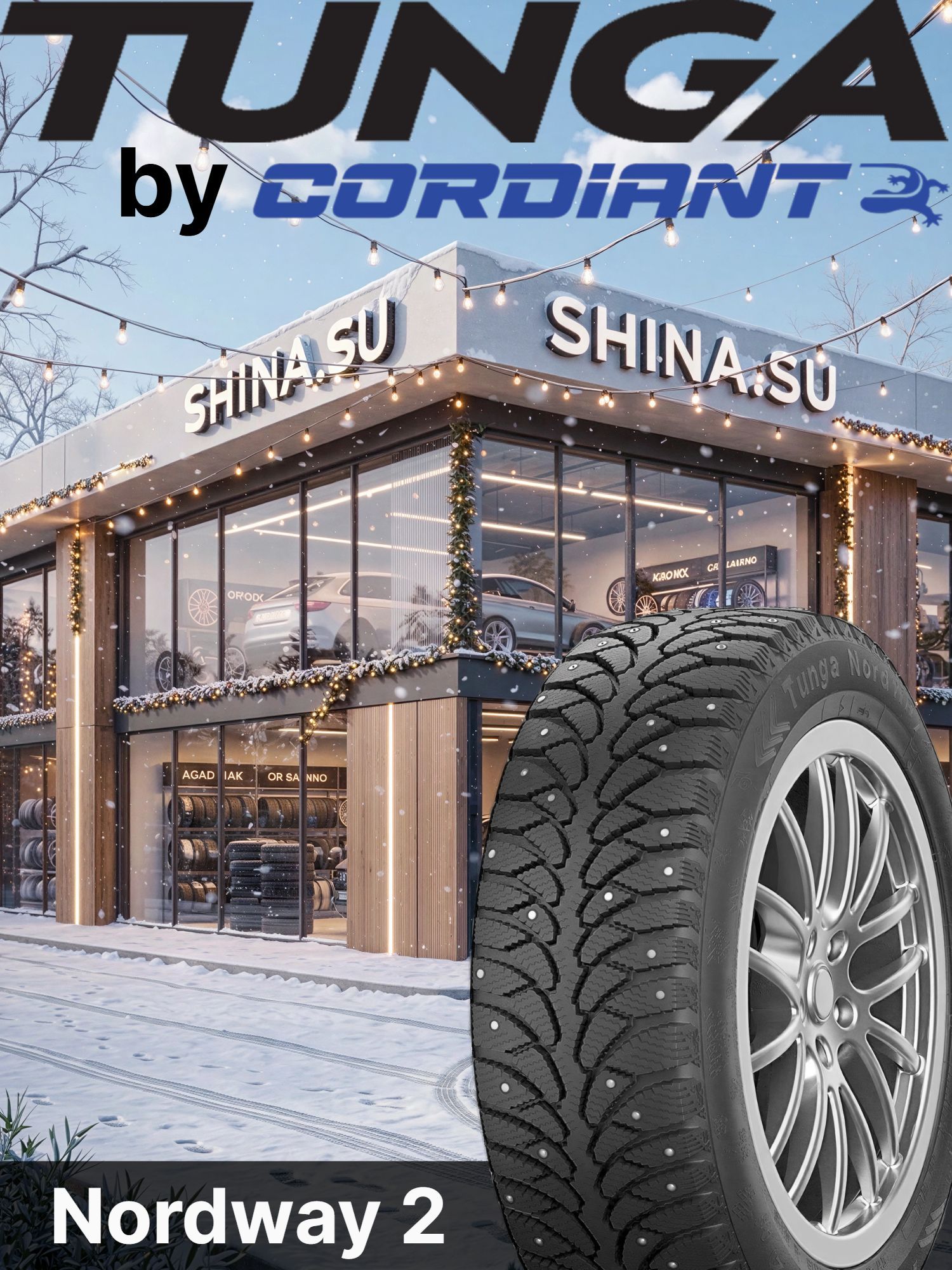 Tunga Nordway 2 Шины зимние 185/60  R14 82Q