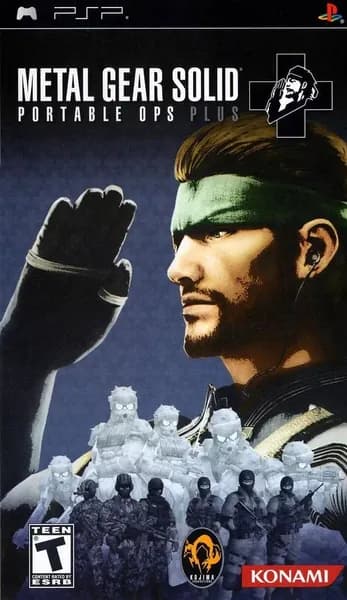 Игра PSP Metal Gear Solid Portable Ops Plus