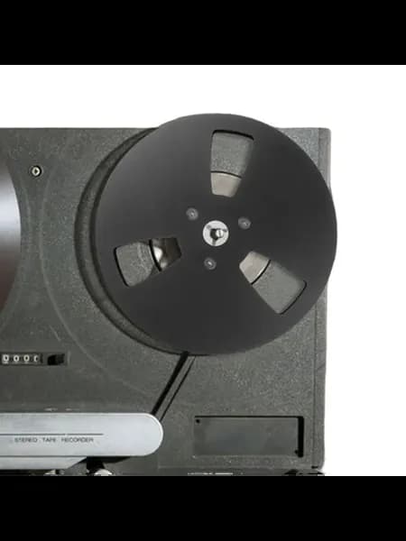 Рулонная катушка 1 4 7'' с 3 отв. для TEAC Reel To Reel (чер