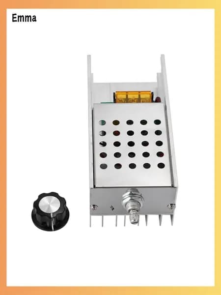 Регулятор напряжения AC 220V 6000W SCR в корпусе / электронный диммер, термостат для регулирования скорости