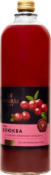 Морс PREMIUM CLUB Клюквенный