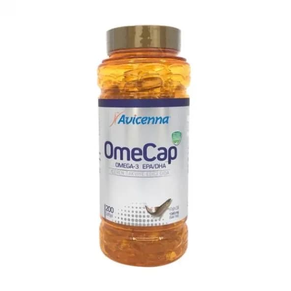 Avivenna Omecap Omega-3 200 капсул (мягкие желатиновые)
