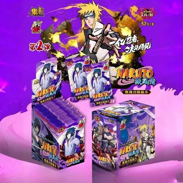 НАРУТО коллекционные аниме карточки 2/NARUTO anime cards collectibles 3 packaging