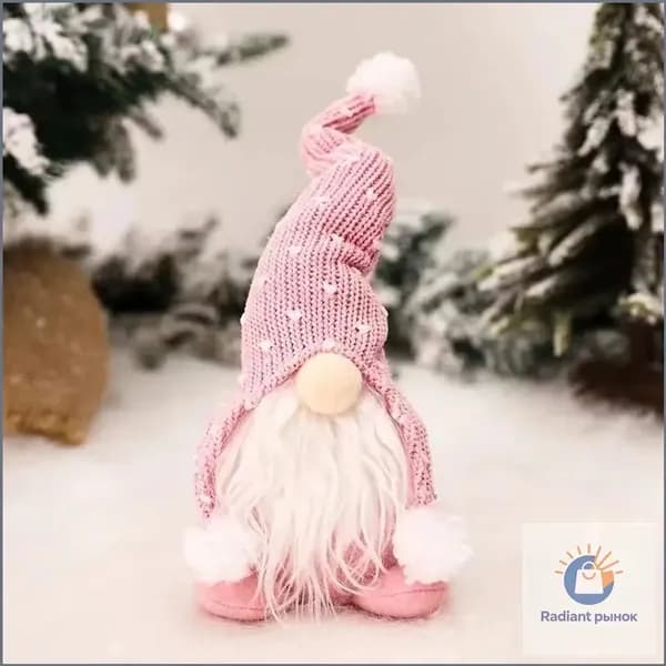 Игрушка под елку, высота 27 см, длина  7 см