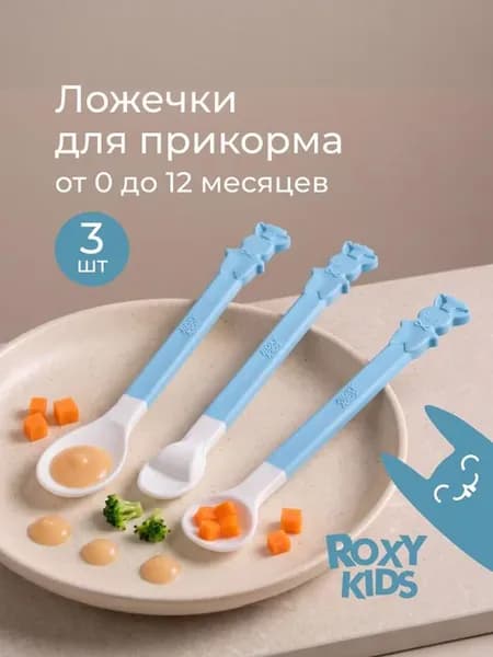 Ложка для прикорма детская 4 месяца обучающая набор приборов