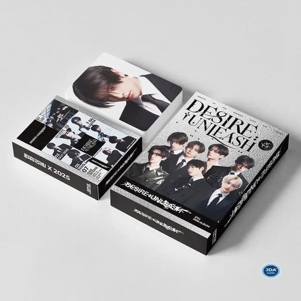 LOMO-карточки ENHYPEN DESIRE: UNLEASH, 55 шт., альбом 2025, постер, мини-фото, открытки для K-POP фанатов