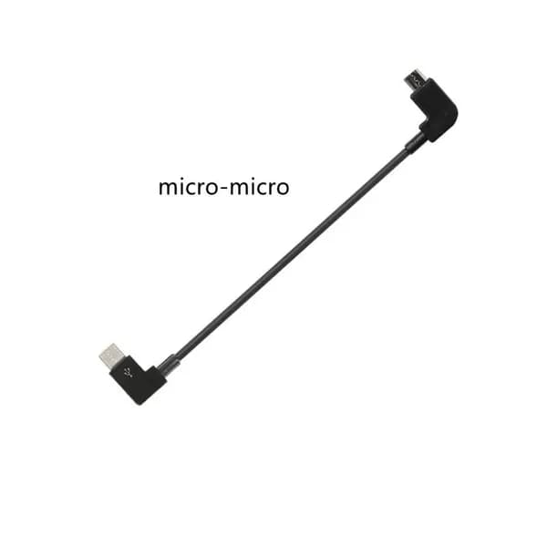 Кабель для передачи данных с микро-портом и дистанционным управлением для телефонов и планшетов, совместимый с D*JI Mini SE / Air 1 / Spark / M*avic 2 Pro & Zoom.