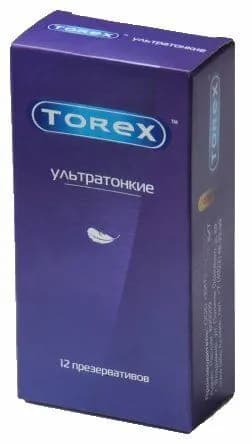 Презервативы торекс ультратонкие 12