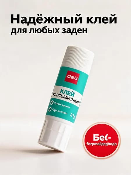 Клей канцелярский ПВАдля переплетных работ 1 шт., 1 мл./ 10 г.