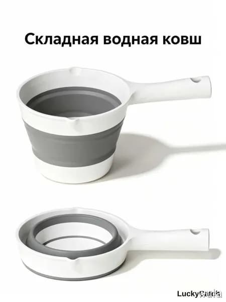 Ковш хозяйственный "Ковш хозяйственный, пластик, 1.4 л, 1 шт", пластик, 1.4 л, 1 шт