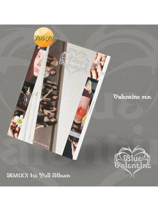 Альбом NMIXX BLUE VALENTINE 1st Full,Valentine ver