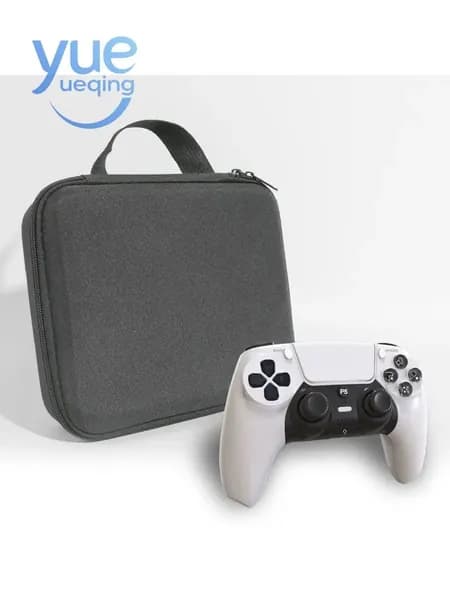 Защитный чехол для хранения джойстика Sony Playstation 5, сумка для геймпада DualSense PS5, PS4, кейс для Xbox One, Nintendo Switch Pro, Series S, X, серый