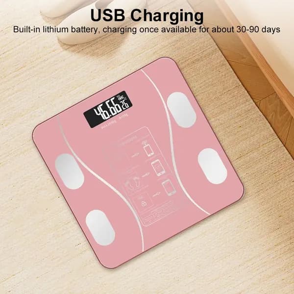Напольные весы Charging style, нагрузка 180.0 кг, точность 10.0 г