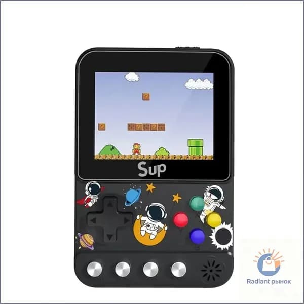 Портативная игровая приставка, консоль, двойной комплект, геймпад, 500 игр-qdad