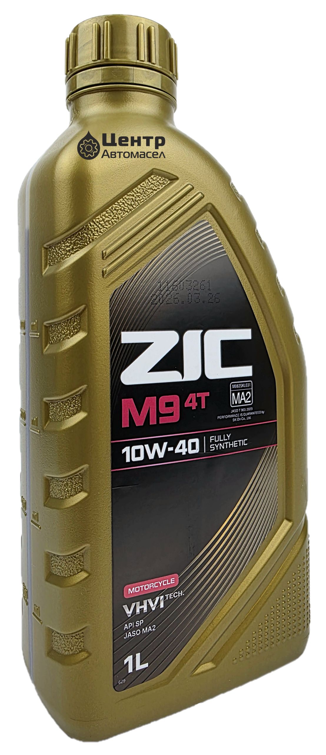 ZIC M9 4T 10W-40 Масло моторное, Синтетическое, 1 л