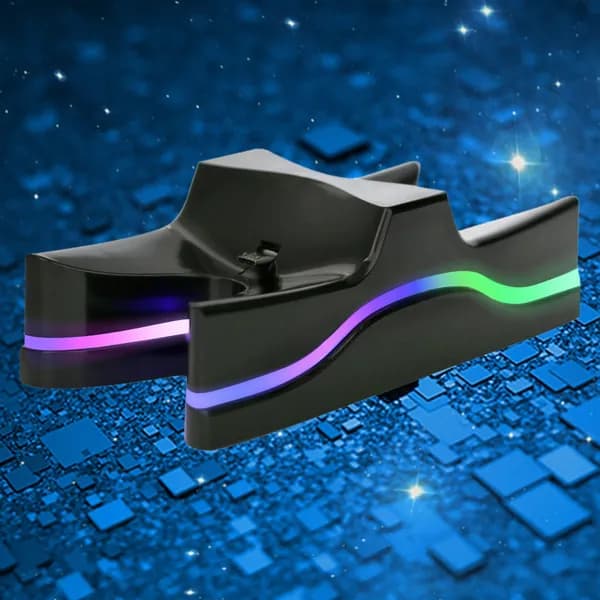 Зарядная станция для двух контроллеров PS4 с подсветкой LED
