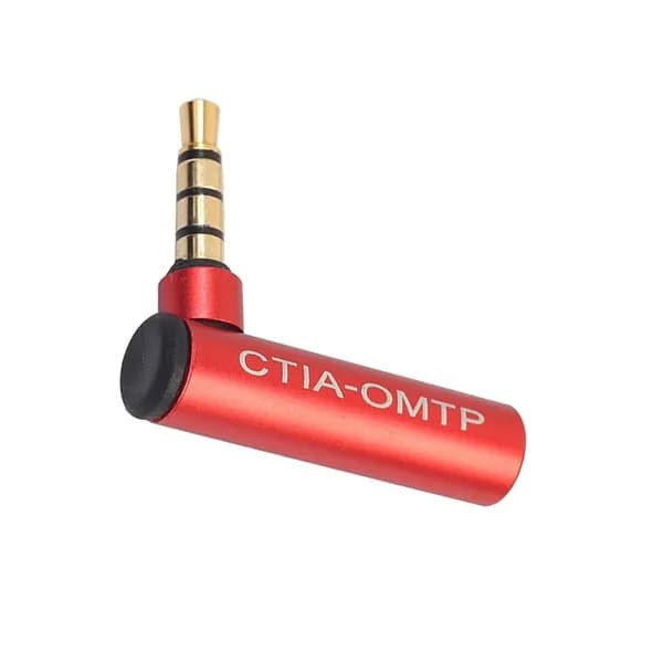 Микрофон Переходник CTIA-OMTP, разноцветный