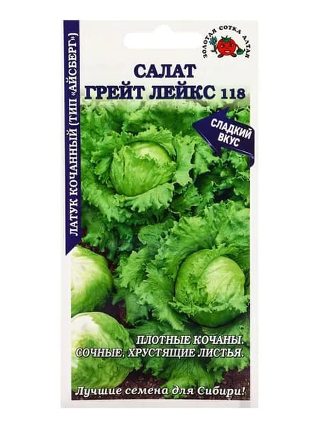 Салат Грейт Лейкс (айсберг) /Сотка/ 0,3 г