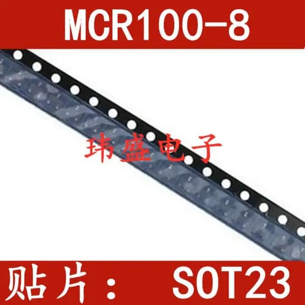 5 шт оригинальн MCR100-8 100-8 SOT23 3k145