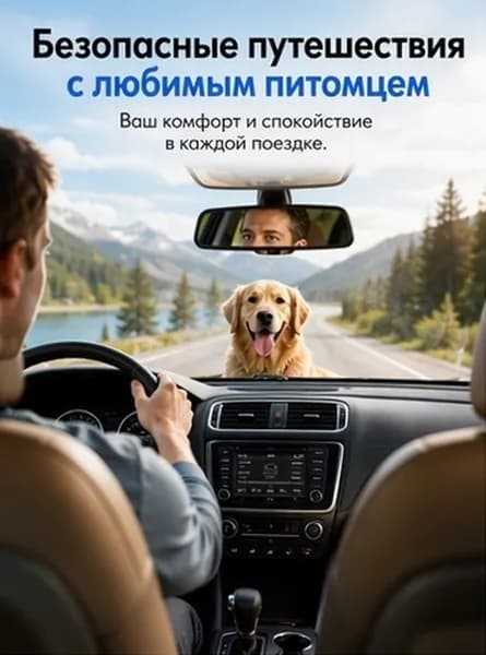 Защитная автомобильная сетка из оксфорда для собак, черная, для перевозки домашних животных