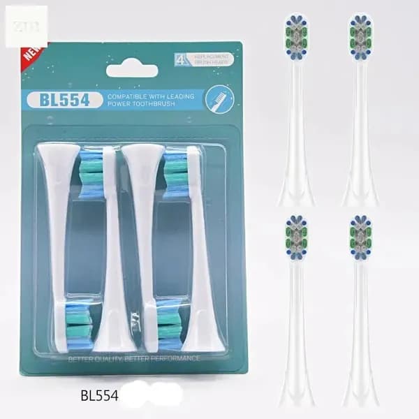 Насадки Для Электрической Зубной Щетки, Совместимые С Philips Sonicare (4шт)