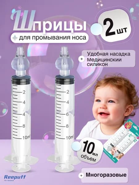 Шприц для промывания носа ирригатор