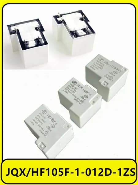1 шт. Хунфа Эстафета JQX/HF105F-1-012D-1ZS 5 ног 20A