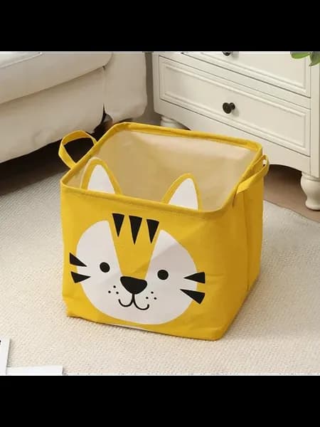 Карманы на кровать корзина для игрушек 32x32x32 см
