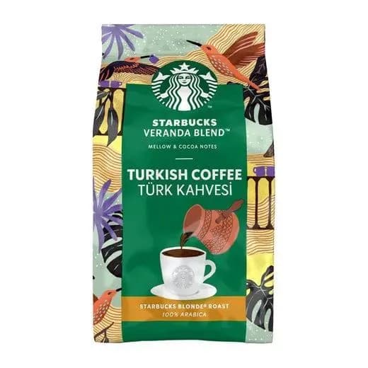 кофе молотый турецкий Starbucks Veranda Blend Turkish Coffee 100% Arabica 100г