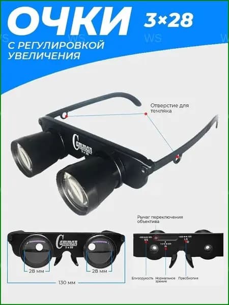 Рыболовный бинокльочки премиум с увеличением