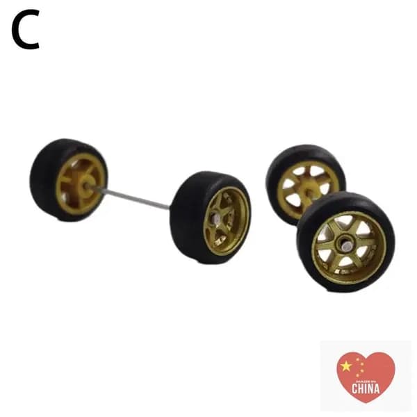 Колеса и шины из сплава 1:64
