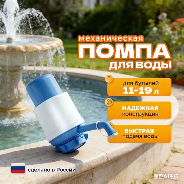 Помпа механическая ручной насос для воды