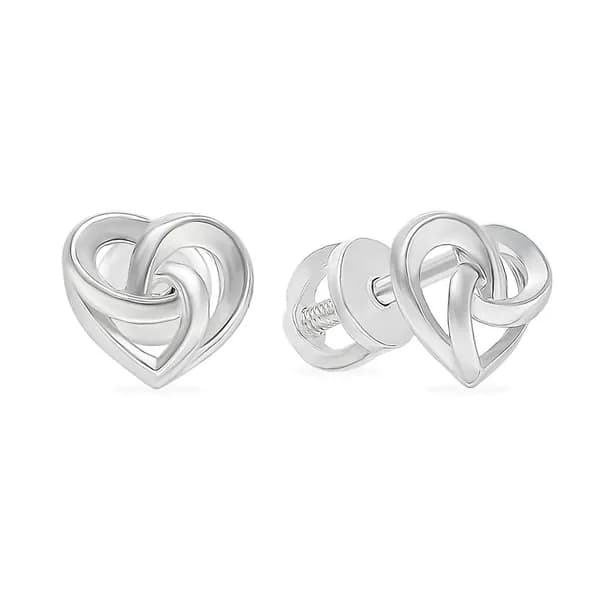 Серьги женские серебро 925 пробы 585GOLD