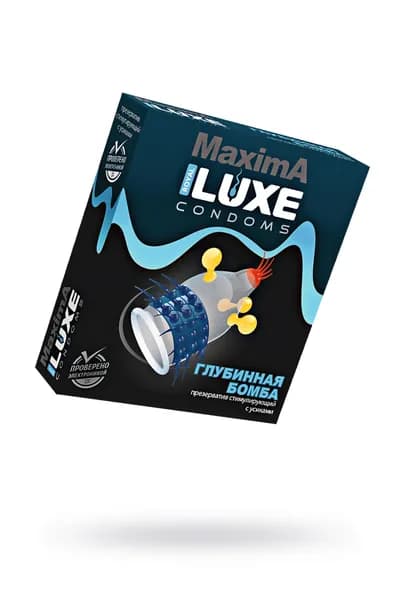 Презерватив Luxe Глубинная Бомба 1 шт
