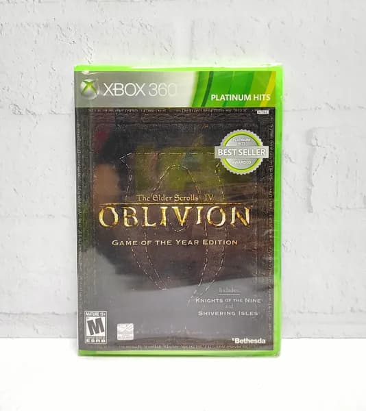 The Elder Scrolls 4 (IV) Oblivion Game of the Year Edition GOTY Английский язык Видеоигра на диске Xbox 360