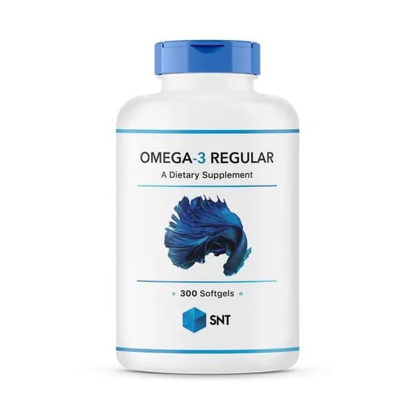 SNT Omega-3 Regular (30%) 300 капс / Омега-3 Регуляр / Поддержка сердца и сосудов