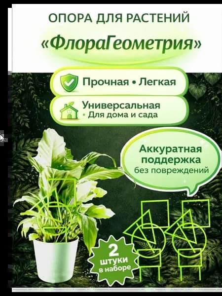 Опора для растений «ФлораГеометрия» - 2 штуки