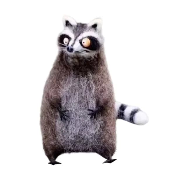 Фигурка из валяной шерсти, - M