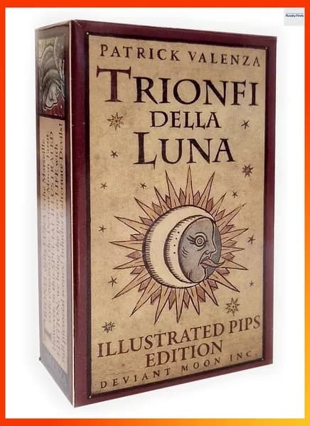 Карты Таро TRIONFI DELLA LUNA Reprint / Триумфы Луны TAROMANIA-ls0123