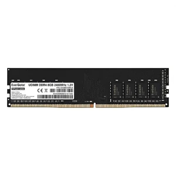 ExeGate Оперативная память EX288049RUS DDR4, 2400 МГц, 1 x 8 ГБ (EX288049RUS)