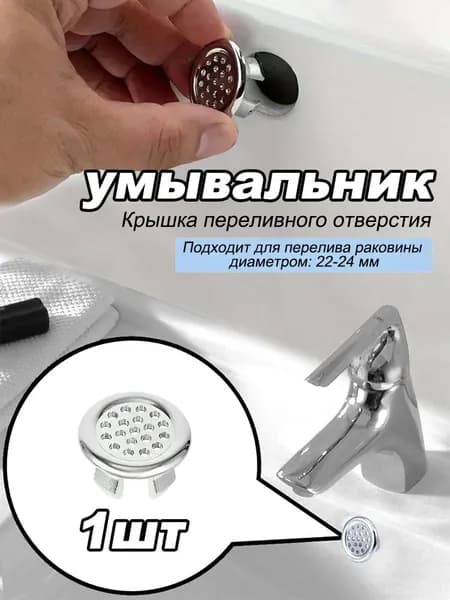Декоративная крышка перелива для раковины, аксессуары для раковины