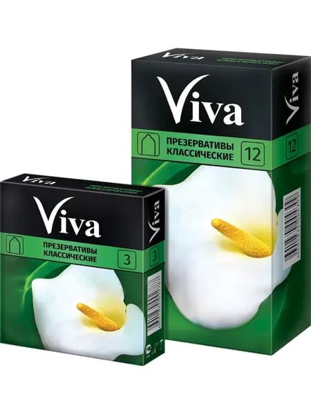 Презерватив Viva №3 классические