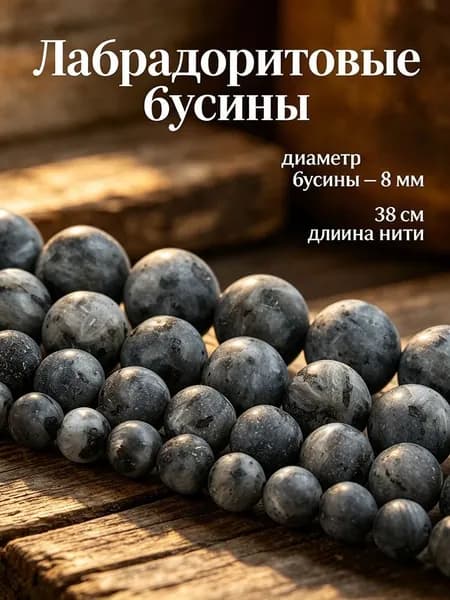 Натуральные бусины из лабрадорита, серые матовые, 8 мм, 46 шт., подходят для начинающих в изготовлении украшений своими руками