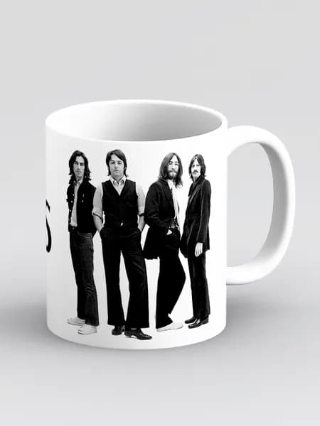 Кружка "The Beatles. Битлз (черный)"