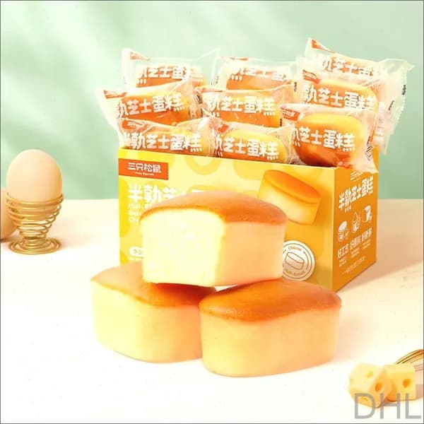 Сладкий и нежный, вкусный чизкейк 400 г (около 12 штук) Питательный завтрак для всей семьи, перекус в полночь, ежедневное развлечение, чтобы удовлетворить ваши аппетиты.