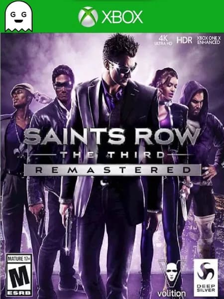 Игра Saints Row The Third Remastered, цифровой ключ для Xbox One/Series X S, Русский язык