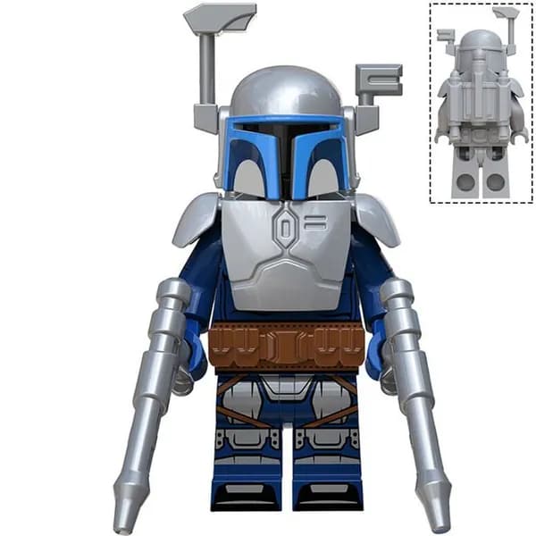 Фигурка Star Wars Звёздные Войны, Джанго Фетт, конструктор