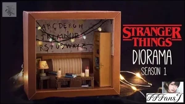 Уникальный домик миниатюра по мотивам популярного сериала